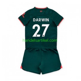 Liverpool Darwin Nunez 27 Kinder 3rd Trikotsatz 2022/23 Kurzarm (+ Kurze Hosen)